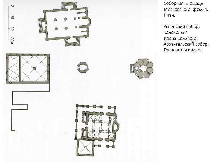 Архангельский собор московского кремля план