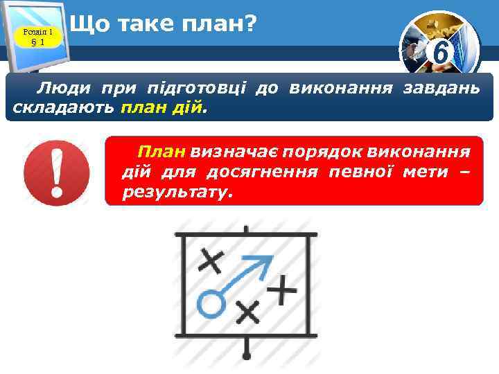 Розділ 1 § 1 Що таке план? www. teach-inf. at. ua 6 Люди при