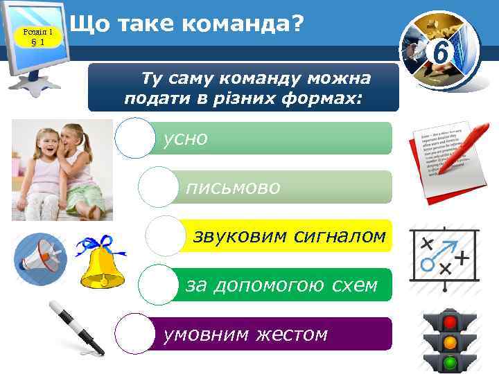 Розділ 1 § 1 Що таке команда? www. teach-inf. at. ua Ту саму команду