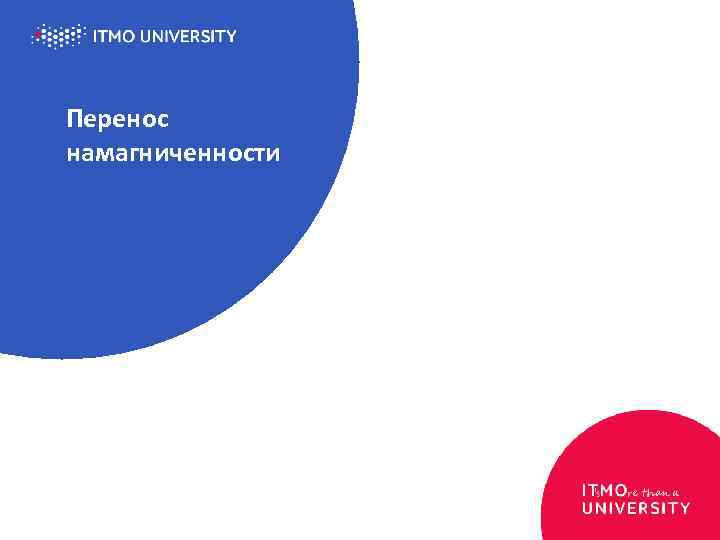 Перенос намагниченности 