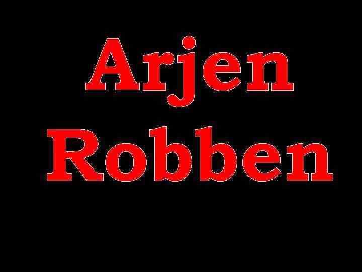 Arjen Robben 