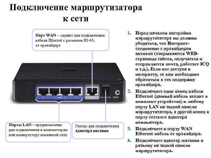 Как подключить интернет через кабель