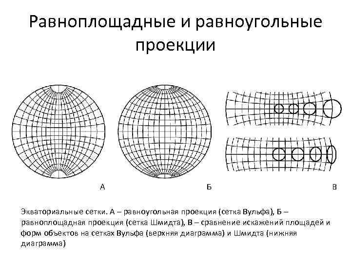 Проекция экватора