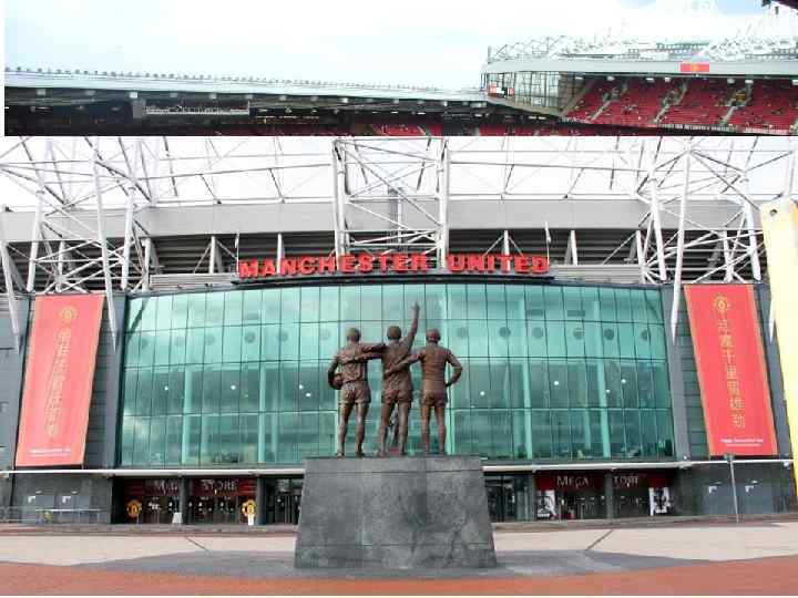 Old Trafford Stadium Manchester is home to one of football's giants Manchester. United (The