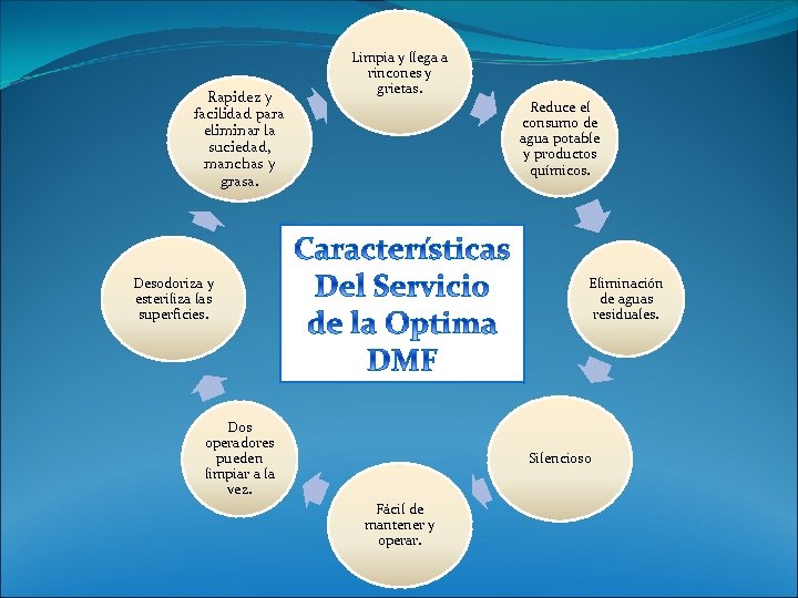 Rapidez y facilidad para eliminar la suciedad, manchas y grasa. Limpia y llega a