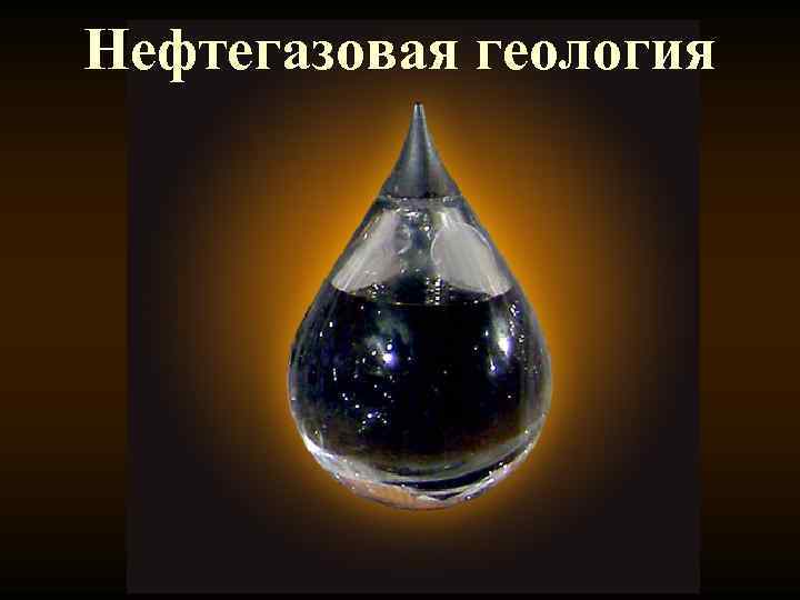 Нефтегазовая геология 