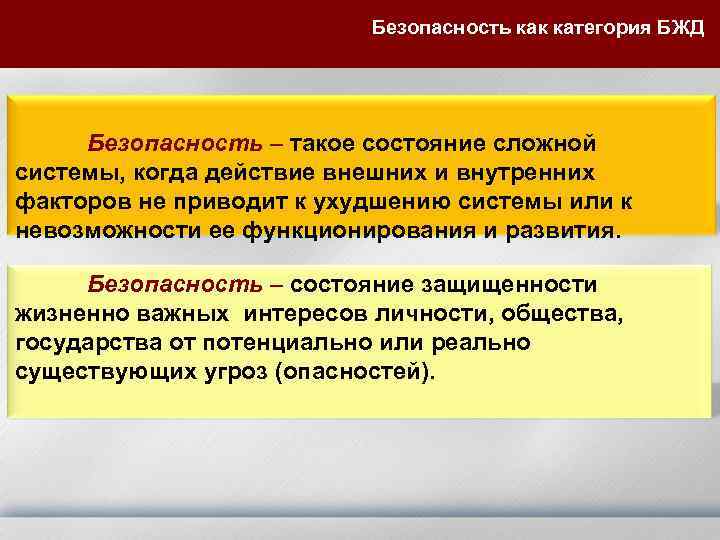 Сложное состояние. Безопасность жизнедеятельности как юридическая категория. Категории БЖД. БЖД как юридическая категория это. Определить категорию безопасность БЖД.