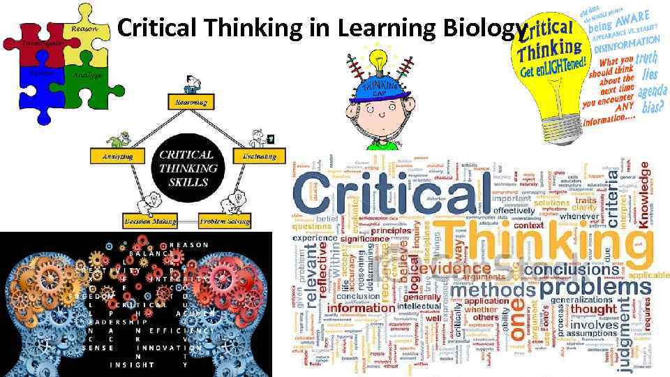 critical thinking biology definition