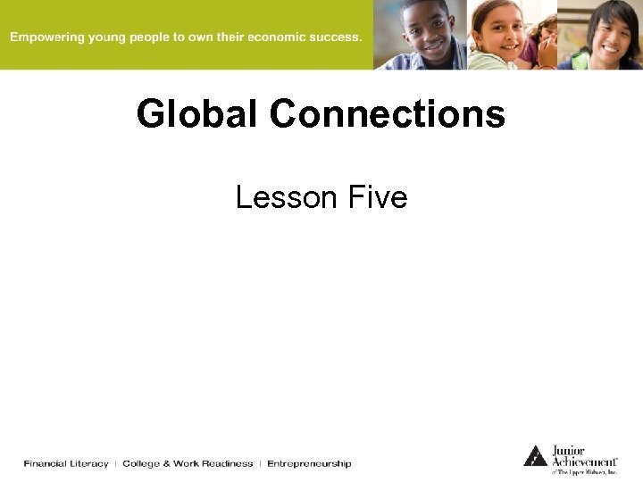 Global Connections Lesson Five 