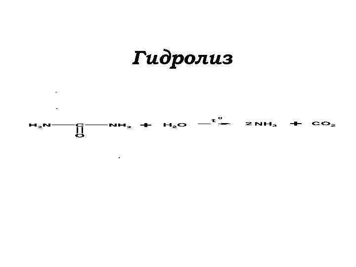 Гидролиз 