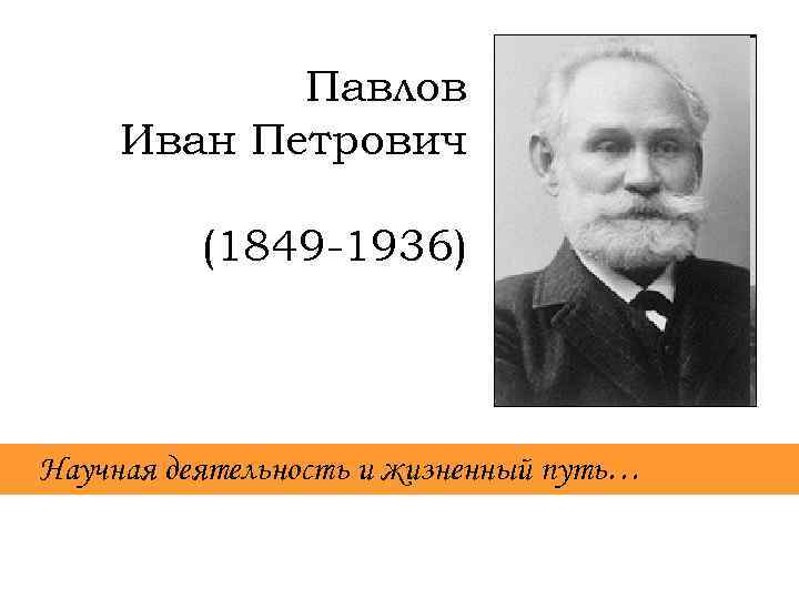 Иван петрович павлов презентация по биологии