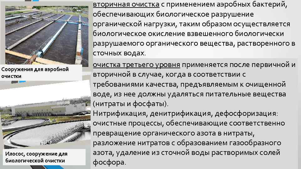 Сооружения для аэробной очистки Илосос, сооружение для биологической очистки вторичная очистка с применением аэробных