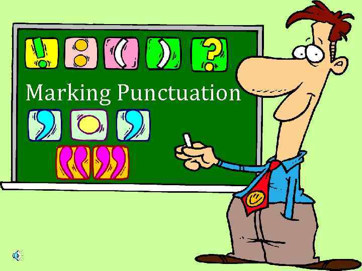 Marking Punctuation 