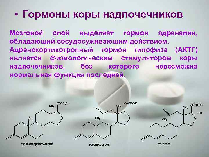 Гормоны надпочечников гормон гипофиза