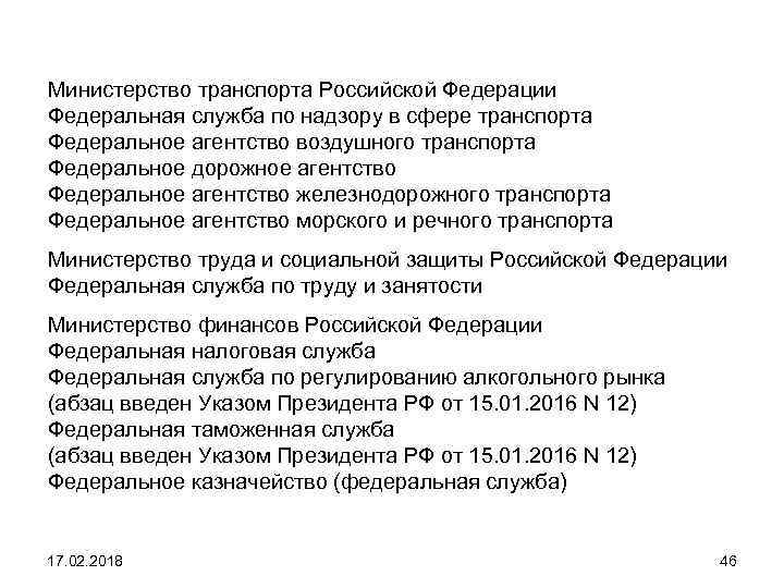 Министерство транспорта Российской Федерации Федеральная служба по надзору в сфере транспорта Федеральное агентство воздушного