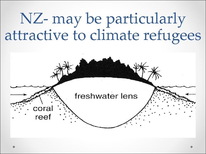 NZ- may be particularly attractive to climate refugees 