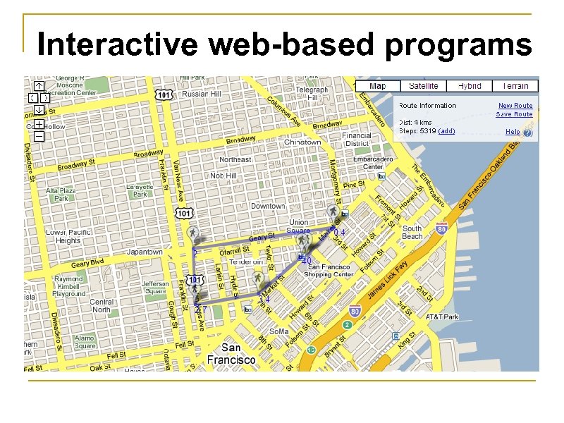 Interactive web-based programs 