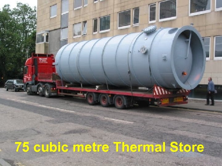 75 cubic metre Thermal Store 