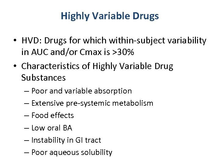 Challenges In Bioequivalence Evaluation Of Special Dosage Forms