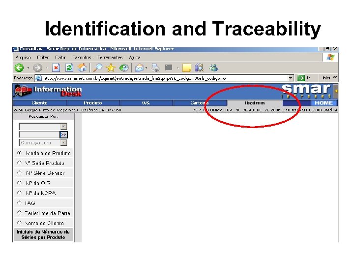 Identification and Traceability 