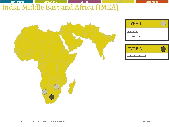 North America Latin America Europe IMEA Asia Pacific India, Middle East and Africa (IMEA)