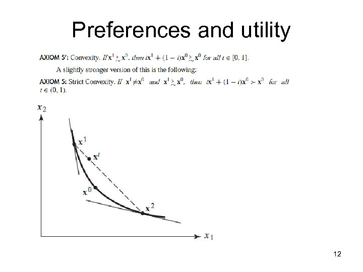 Preferences and utility 12 