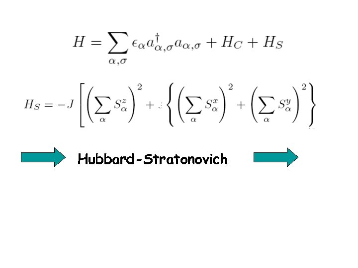 Hubbard-Stratonovich 