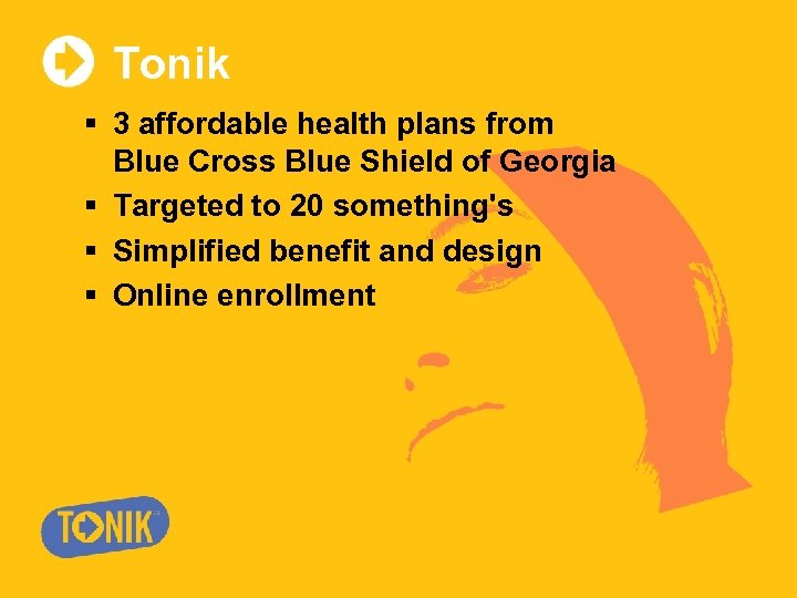 Tonik § 3 affordable health plans from Blue Cross Blue Shield of Georgia §