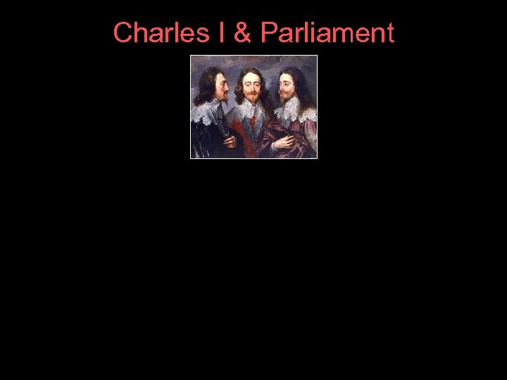 Charles I & Parliament 