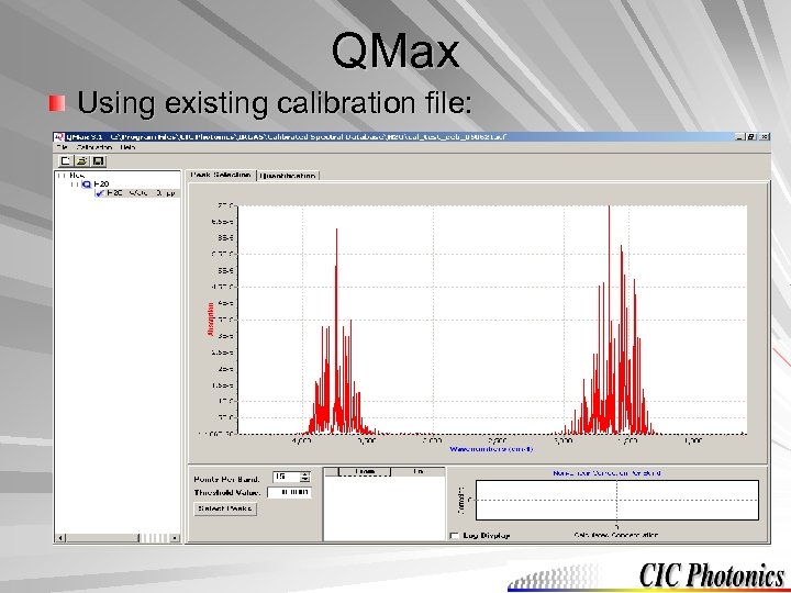 QMax Using existing calibration file: 