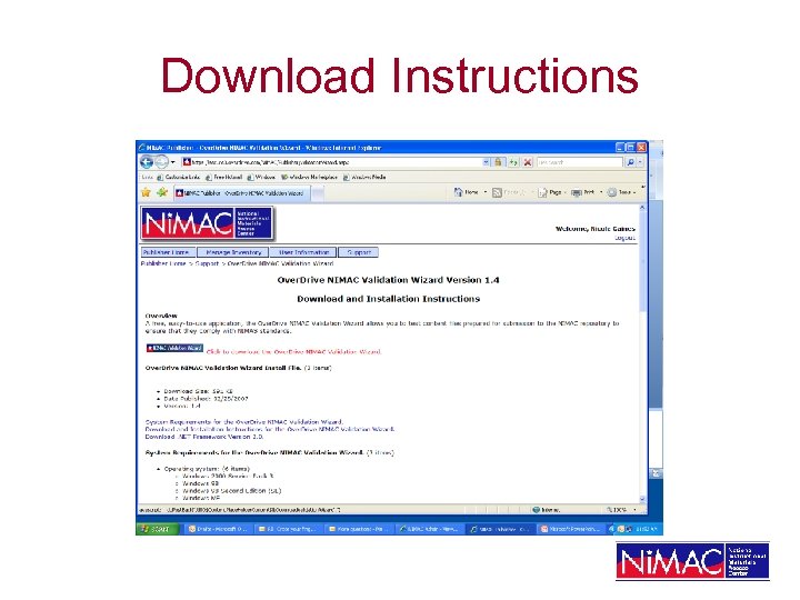 Download Instructions 