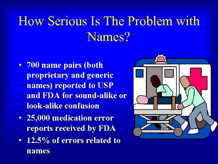 How Serious Is The Problem with Names? • 700 name pairs (both proprietary and