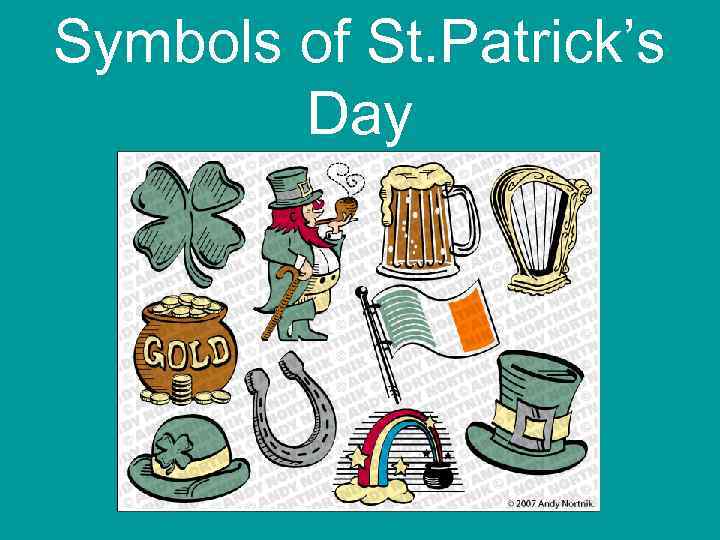 Symbols of St. Patrick’s Day 