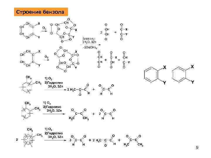 Строение бензола 9 