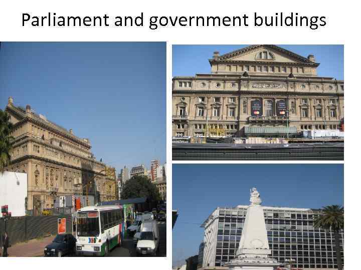 Parliament and government buildings 