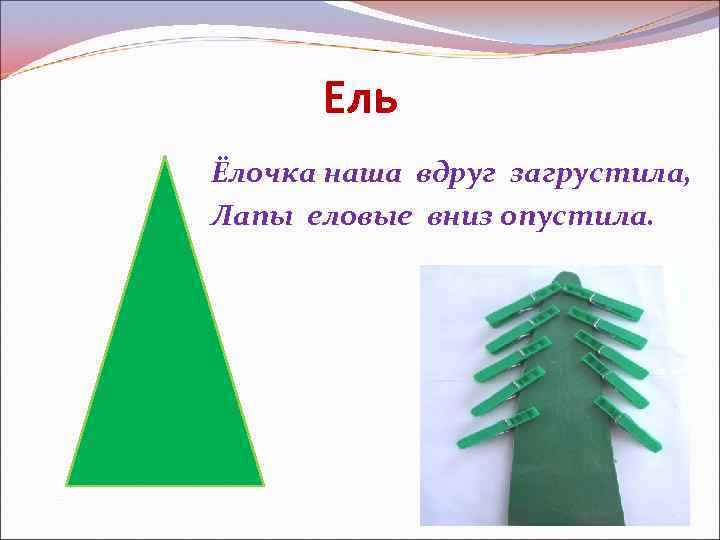 Ель Ёлочка наша вдруг загрустила, Лапы еловые вниз опустила. 