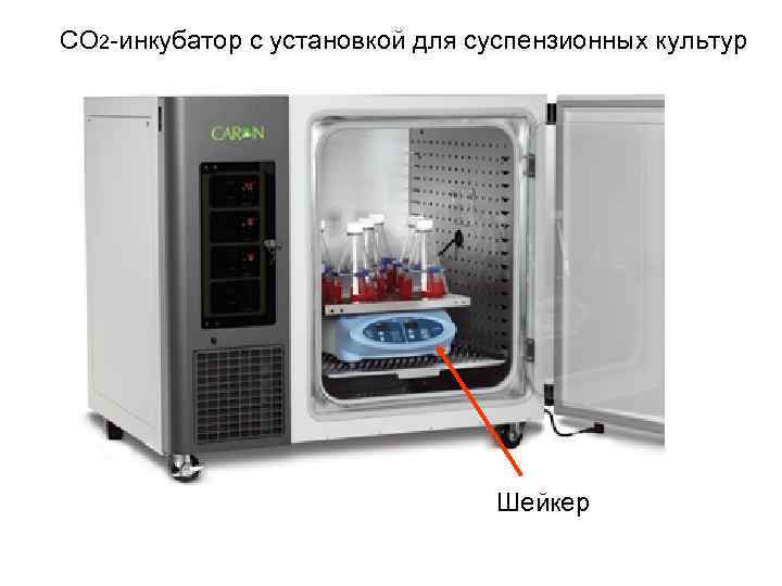 CO 2 -инкубатор с установкой для суспензионных культур Шейкер 