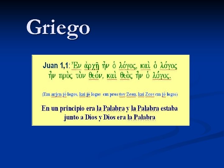 Griego 