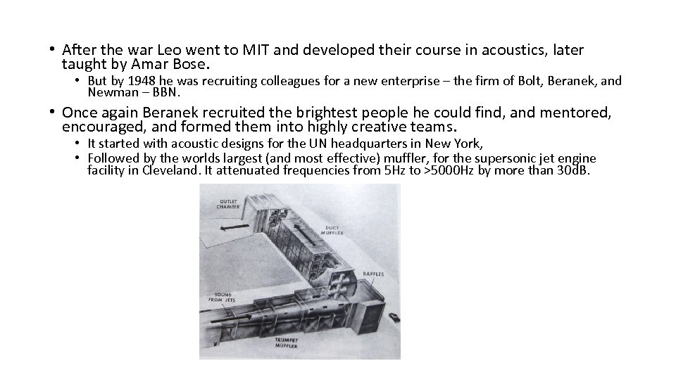  • After the war Leo went to MIT and developed their course in