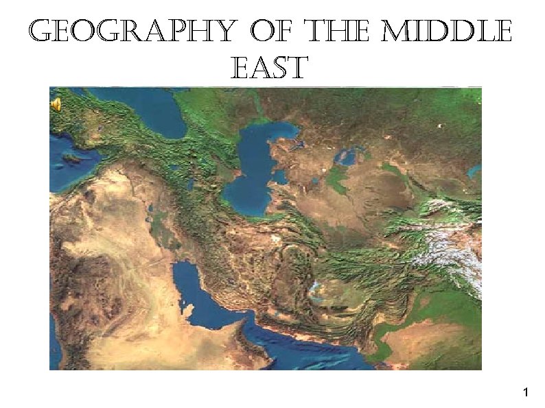 geography of the middle east 1 