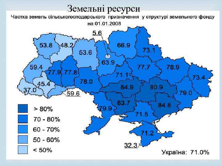 Земельні ресурси 