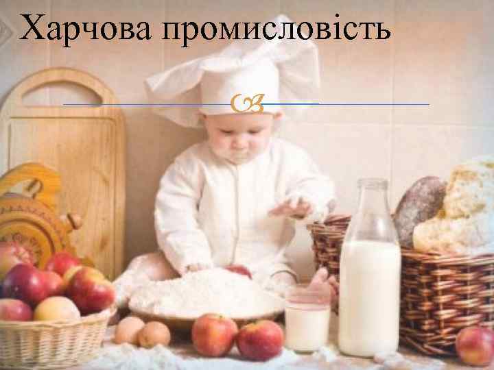  Харчова промисловість 