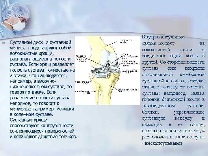 Полость сустава