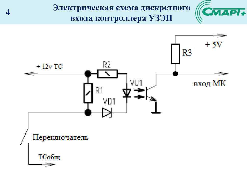 Электрическая схема контроллера