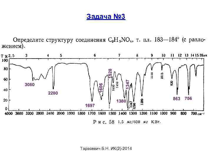 Задача № 3 Тарасевич Б. Н. ИК(2)-2014 