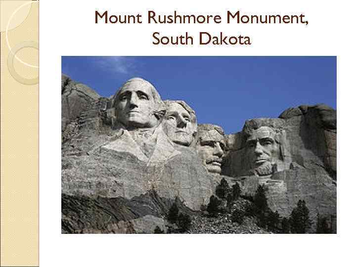 Mount Rushmore Monument, South Dakota 
