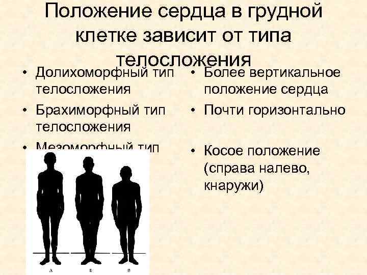 Укажите положение