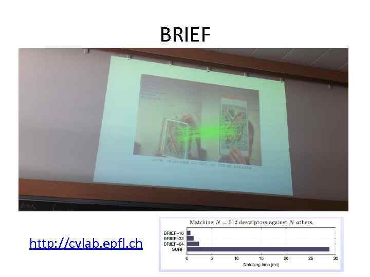 BRIEF http: //cvlab. epfl. ch 