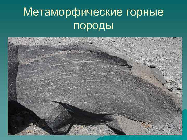 Примеры метаморфических горных пород