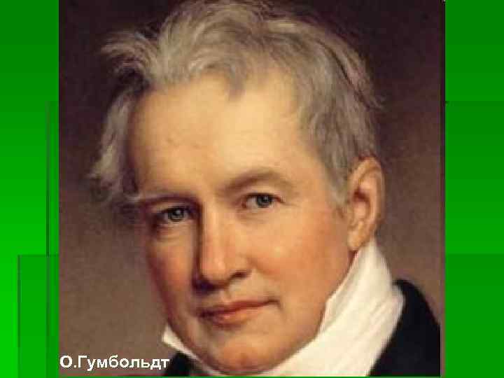 О. Гумбольдт 